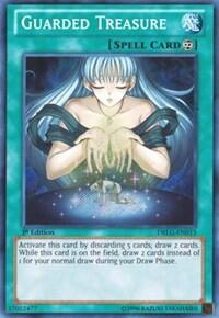 Guarded Treasure - Dragons of Legend (DRLG) #DRLG-EN013 - Secret Rare YuGiOh Trading Card
