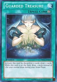 Guarded Treasure - Dragons of Legend YuGiOh trading card