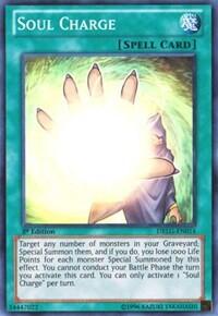 Soul Charge - Dragons of Legend (DRLG) #DRLG-EN014 - Super Rare YuGiOh Trading Card