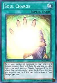 Soul Charge - Dragons of Legend (DRLG) #DRLG-EN014 - Super Rare YuGiOh Trading Card