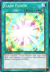 Flash Fusion - Dragons of Legend (DRLG) #DRLG-EN016 - Super Rare YuGiOh Trading Card