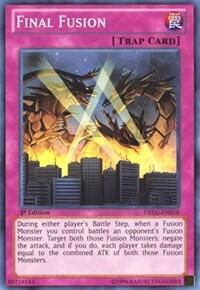 Final Fusion - Dragons of Legend (DRLG) #DRLG-EN018 - Super Rare YuGiOh Trading Card
