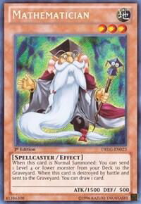 Mathematician - Dragons of Legend (DRLG) #DRLG-EN023 - Secret Rare YuGiOh Trading Card
