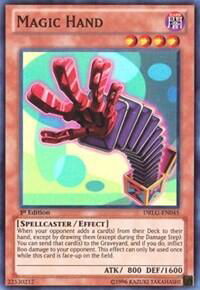 Magic Hand - Dragons of Legend (DRLG) #DRLG-EN045 - Super Rare YuGiOh Trading Card