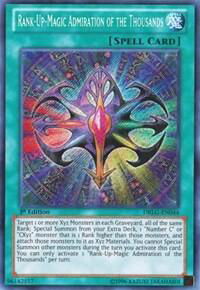 Rank-Up-Magic Admiration of the Thousands - Dragons of Legend (DRLG) #DRLG-EN044 - Secret Rare YuGiOh Trading Card