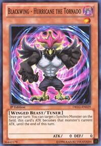 Blackwing - Hurricane the Tornado - Dragons of Legend (DRLG) #DRLG-EN029 - Super Rare YuGiOh Trading Card