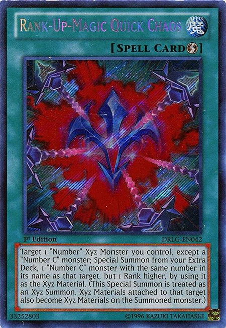 Rank-Up-Magic Quick Chaos - Dragons of Legend YuGiOh trading card