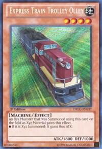 Express Train Trolley Olley - Dragons of Legend (DRLG) #DRLG-EN037 - Secret Rare YuGiOh Trading Card
