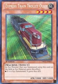 Express Train Trolley Olley - Dragons of Legend YuGiOh trading card
