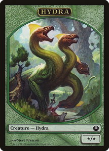 Hydra Token - Journey Into Nyx (JOU) #4 - Token Magic: The Gathering Trading Card
