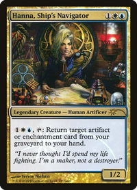 Hanna, Ship's Navigator - Judge Promos (JDG) #5 - Promo Magic: The Gathering Trading Card