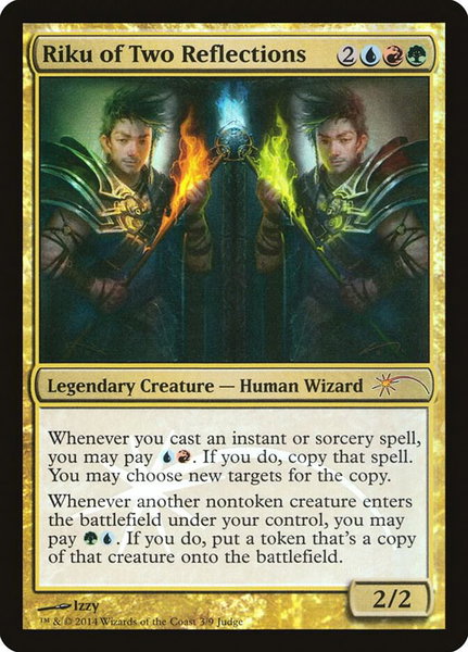 Riku of Two Reflections - Judge Promos Magic: The Gathering trading card