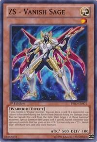ZS - Vanish Sage trading card from Primal Origin ZS - Vanish Sage - Primal Origin YuGiOh trading card