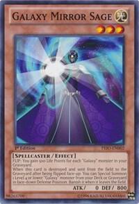 Galaxy Mirror Sage - Primal Origin YuGiOh trading card