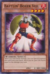 Battlin' Boxer Veil - Primal Origin YuGiOh trading card