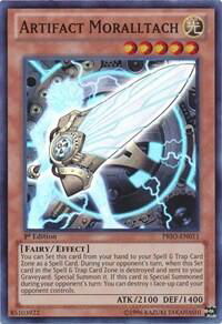 Artifact Moralltach - Primal Origin (PRIO) #PRIO-EN011 - Super Rare YuGiOh Trading Card