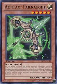 Artifact Failnaught - Primal Origin (PRIO) #PRIO-EN013 - Common / Short Print YuGiOh Trading Card