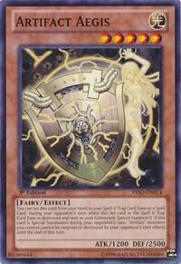 Artifact Aegis trading card from Primal Origin Artifact Aegis - Primal Origin YuGiOh trading card