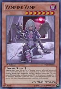Vampire Vamp trading card from Primal Origin Vampire Vamp - Primal Origin YuGiOh trading card