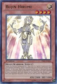 Bujin Hirume trading card from Primal Origin Bujin Hirume - Primal Origin YuGiOh trading card