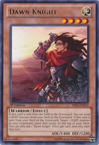 Dawn Knight trading card from Primal Origin Dawn Knight - Primal Origin YuGiOh trading card