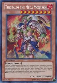 Thestalos the Mega Monarch - Primal Origin YuGiOh trading card