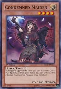 Condemned Maiden - Primal Origin YuGiOh trading card