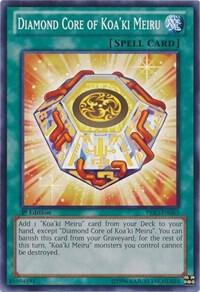 Diamond Core of Koa'ki Meiru trading card from Primal Origin Diamond Core of Koa'ki Meiru - Primal Origin YuGiOh trading card
