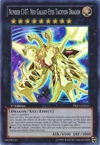 Number C107: Neo Galaxy-Eyes Tachyon Dragon - Primal Origin (PRIO) #PRIO-EN041 - Super Rare YuGiOh Trading Card