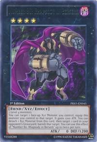 Number 80: Rhapsody in Berserk trading card from Primal Origin Number 80: Rhapsody in Berserk - Primal Origin YuGiOh trading card