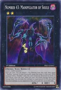 Number 43: Manipulator of Souls - Primal Origin YuGiOh trading card