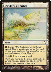 Windbrisk Heights - Magic Modern Event Deck (MD1) #18 - Rare Magic: The Gathering Trading Card