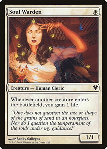Soul Warden - Magic Modern Event Deck (MD1) #1 - Uncommon Magic: The Gathering Trading Card