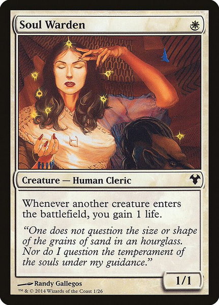 Soul Warden - Magic Modern Event Deck Magic: The Gathering trading card