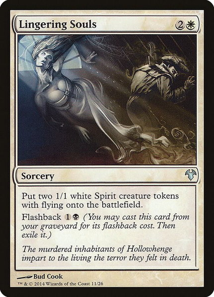 Lingering Souls trading card from Magic Modern Event Deck Lingering Souls - Magic Modern Event Deck Magic: The Gathering trading card
