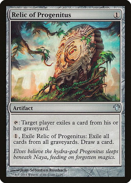 Relic of Progenitus trading card from Magic Modern Event Deck Relic of Progenitus - Magic Modern Event Deck Magic: The Gathering trading card