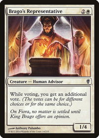 Brago's Representative - Conspiracy (CNS) #14 - Common Magic: The Gathering Trading Card