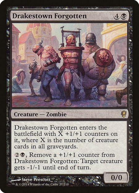 Drakestown Forgotten - Conspiracy Magic: The Gathering trading card