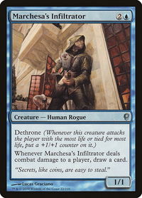 Marchesa's Infiltrator - Conspiracy (CNS) #22 - Uncommon Magic: The Gathering Trading Card