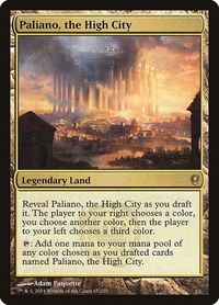 Paliano, the High City - Conspiracy (CNS) #65 - Rare Magic: The Gathering Trading Card