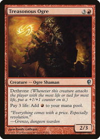 Treasonous Ogre - Conspiracy (CNS) #36 - Uncommon Magic: The Gathering Trading Card