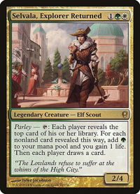 Selvala, Explorer Returned - Conspiracy (CNS) #51 - Rare Magic: The Gathering Trading Card