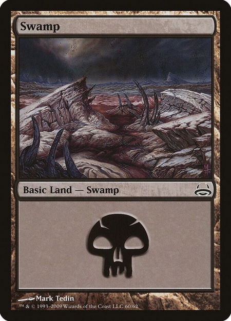Swamp (60) - Duel Decks: Divine vs. Demonic Magic: The Gathering trading card