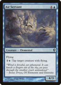 Air Servant - Conspiracy (CNS) #90 - Uncommon Magic: The Gathering Trading Card
