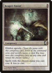 Brago's Favor - Conspiracy (CNS) #3 - Common Magic: The Gathering Trading Card