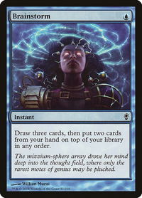 Brainstorm - Conspiracy (CNS) #91 - Common Magic: The Gathering Trading Card
