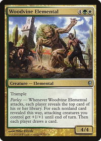 Woodvine Elemental - Conspiracy (CNS) #52 - Uncommon Magic: The Gathering Trading Card