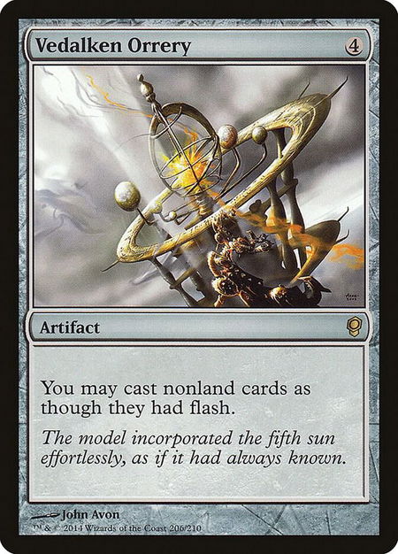 Vedalken Orrery - Conspiracy Magic: The Gathering trading card