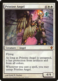 Pristine Angel - Conspiracy (CNS) #78 - Mythic Magic: The Gathering Trading Card
