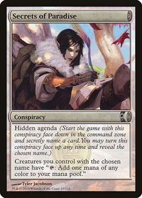 Secrets of Paradise - Conspiracy (CNS) #10 - Common Magic: The Gathering Trading Card